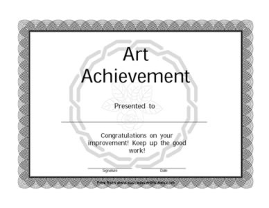 Art Achievement Award