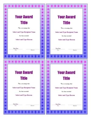 Purple Sipkey Border Tetra Blank Template