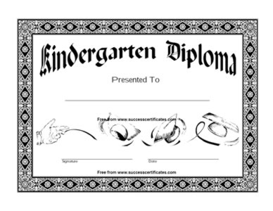 Certificate Of Diploma In Nursery School - Two
