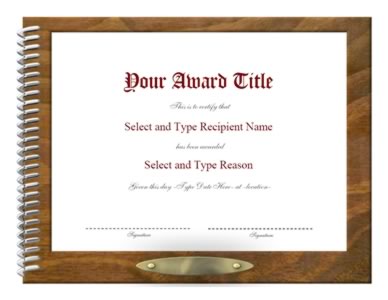 Brown Border Silver Emblem Certificate Template – Two