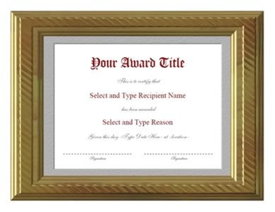 Silver And Gray Border Certificate Template 