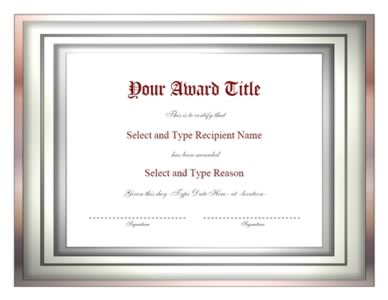 Brown And Gray Shaded Certificate Template-Two