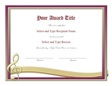 Silver And Maroon Frame Blank Certificate Template