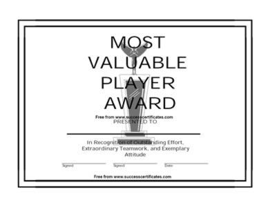Most Valuable Player Award-Six