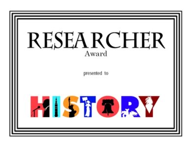 Award for Research - Four